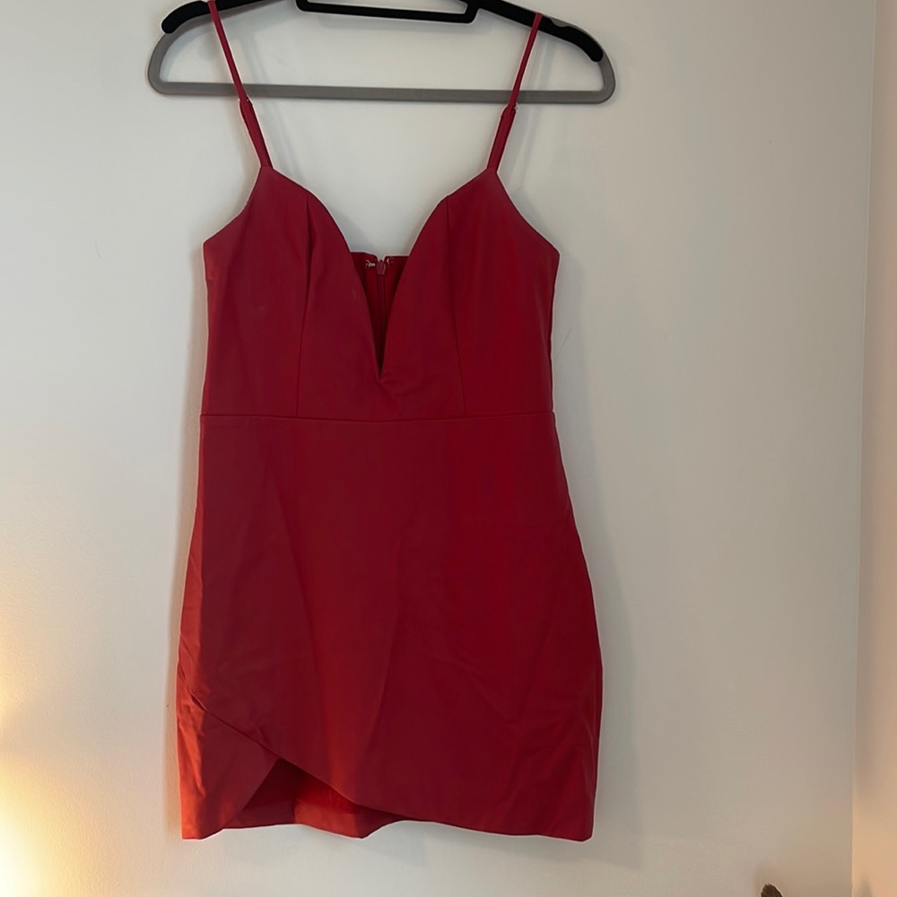 Revolve red dress